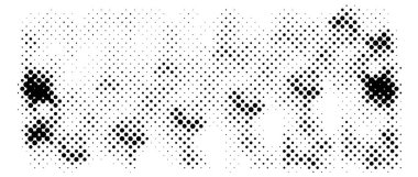 Siyah ve beyaz yarım ton vektör arkaplan. Noktalı doku ve eğim