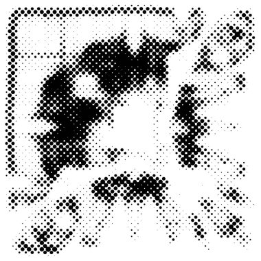 Noktalı soyut grunge dokusu 