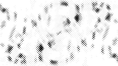 Siyah ve beyaz yarım ton vektör arkaplan. Noktalı doku ve eğim
