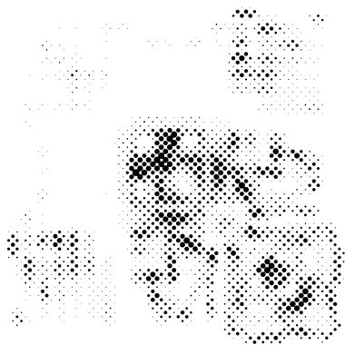 Noktalı siyah beyaz soyut arkaplan.  