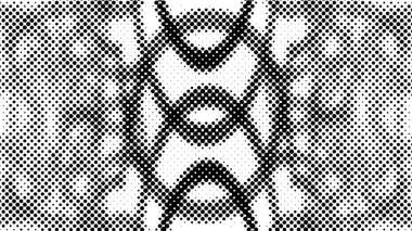 soyut noktalı arkaplan siyah ve beyaz renklerde