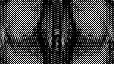 soyut noktalı arkaplan siyah ve beyaz renklerde