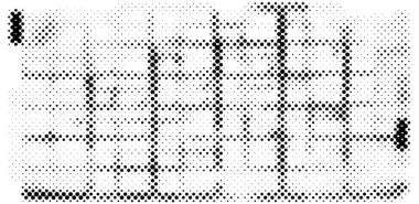 Yarı ton siyah beyaz grunge arka plan. Beyaz arka plana dağılmış noktaların dokusu. Kartvizitlerde, rozetlerde, etiketlerde klasik sanat tarzında soyut desenler var. Vektör tek renkli elementler