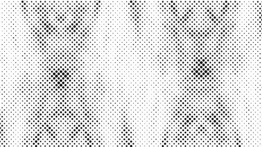 Siyah ve beyaz noktalı soyut grunge modern desen 