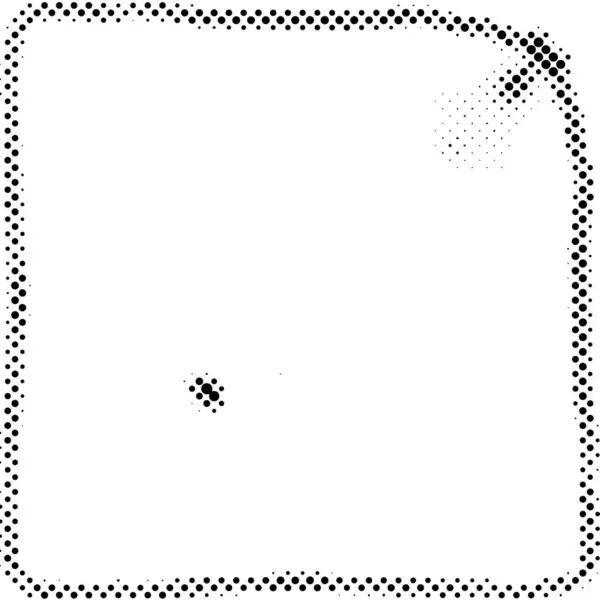 Полутоновый Черно Белый Фон Монохромная Текстура Точками — стоковый вектор