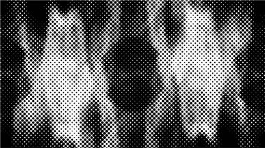 grunge noktalı arkaplanı siyah ve beyaz renklerde