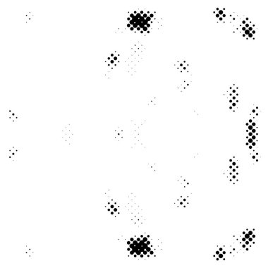 siyah ve beyaz tek renkli eski grunge yıpranmış arka plan. Noktalı soyut antik doku 