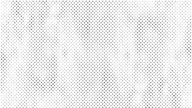 Noktalı soyut yarım ton siyah beyaz desen, vektör illüstrasyon tasarımı