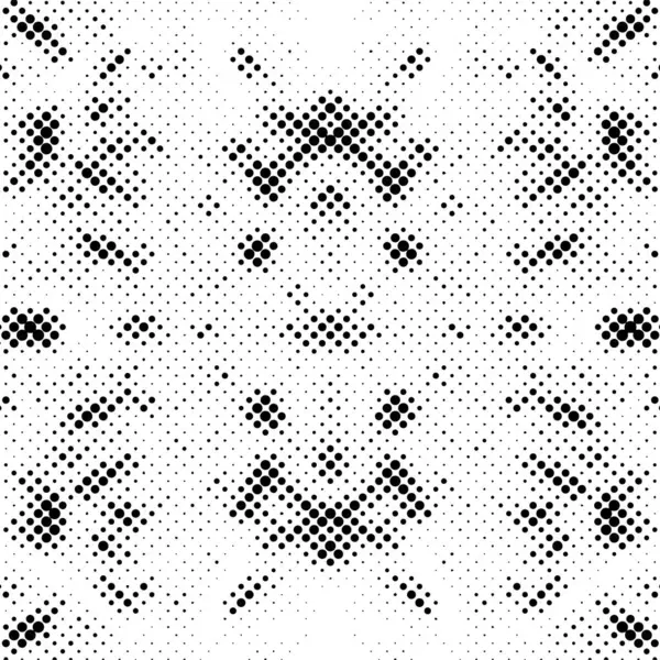 Чорно Біла Монохромна Текстура Гранжевими Вивітреними Абстрактними Візерунками — стоковий вектор
