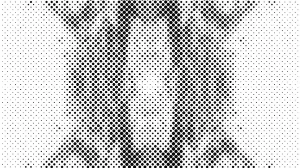 Siyah Beyaz Geometrik Desen Noktalı Tasarım — Stok Vektör