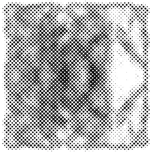 Чорно Білий Фон Гранжева Текстура Точками — стоковий вектор