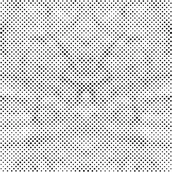 Schwarz Weißer Hintergrund Grunge Textur Mit Punkten — Stockvektor