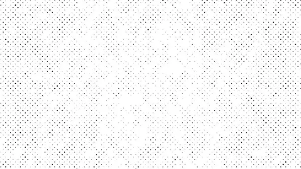 Fond Noir Blanc Texture Grunge Pois — Image vectorielle