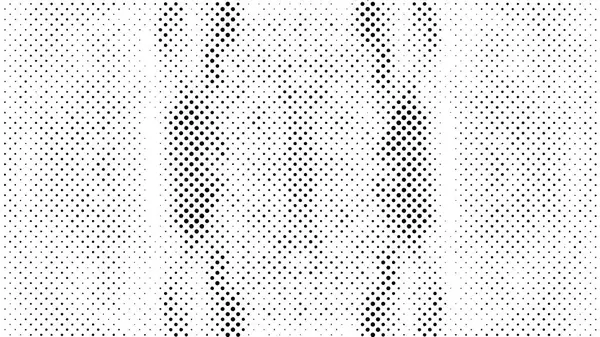 Αφηρημένο Μαύρο Και Άσπρο Grunge Μοτίβο Τελείες Διανυσματική Απεικόνιση — Διανυσματικό Αρχείο