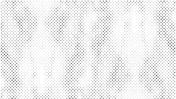 Abstract Zwart Wit Grunge Patroon Met Stippen Vectorillustratie — Stockvector