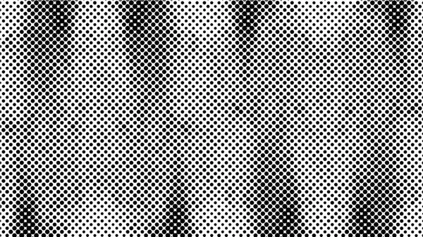 Abstract Halftone Black White Pattern Dots Vector Illustration ストックイラスト