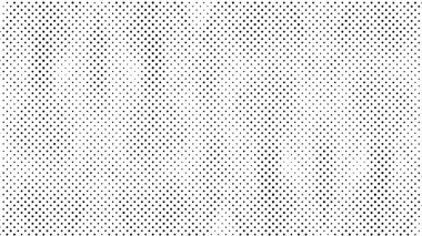 Noktalı soyut yarım ton siyah beyaz desen, vektör illüstrasyon tasarımı