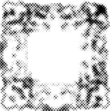 Noktalı tek renkli dokular. Yarı ton siyah beyaz arkaplan. 