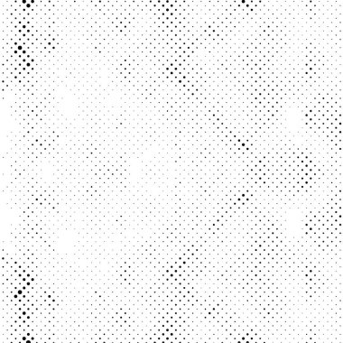 Siyah beyaz grunge arka planda görülmüş. Soyut yarım ton vektör çizimi