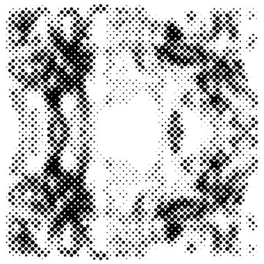 Siyah noktalı geometrik grunge arkaplanı 