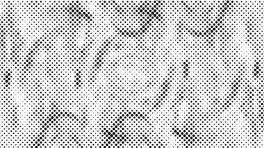 Noktalı soyut arkaplan. siyah ve beyaz doku  