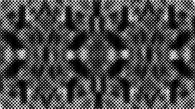 Soyut arkaplan. siyah ve beyaz noktalı doku 