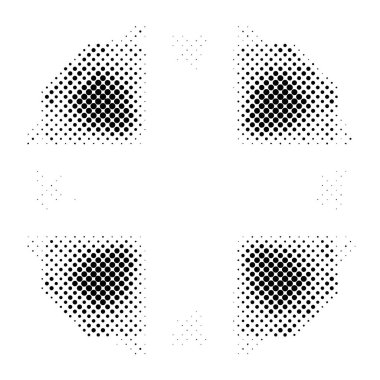 Soyut arkaplan. siyah ve beyaz noktalı doku 