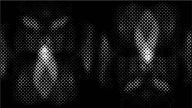 Noktalı tek renkli dokular. Yarı ton siyah beyaz soyut arkaplan.  