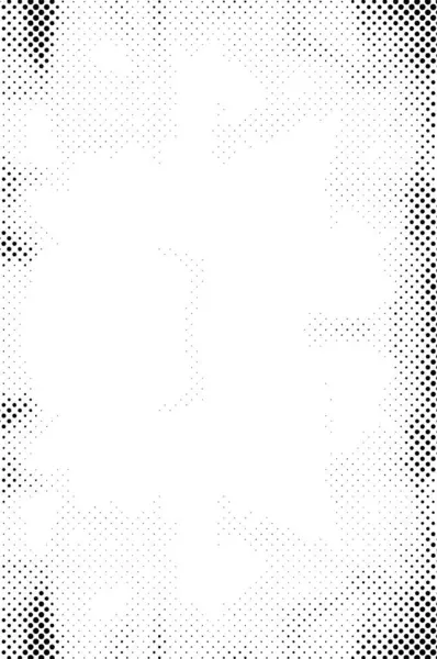 Abstracte Halve Toon Zwart Wit Een Monochrome Achtergrond Met Chaotisch — Stockvector