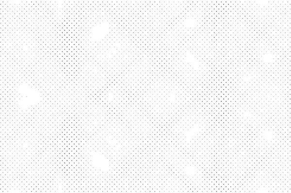 混沌としたパターンを持つ抽象的なハーフトーン黒と白のモノクロの背景 ベクトルイラスト — ストックベクタ