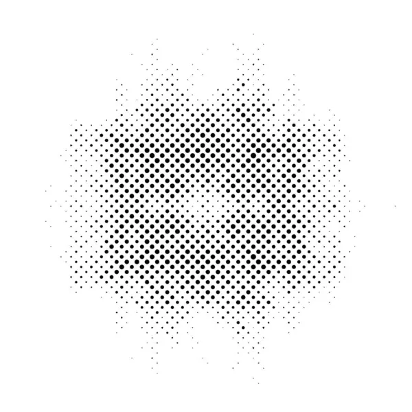 Černobílá Textura Tečkami Polotónování Černé Bílé Abstraktní Pozadí — Stockový vektor