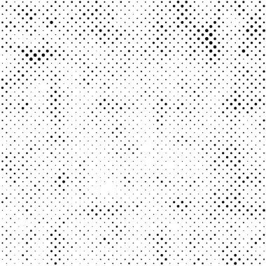 siyah ve beyaz tek renkli arka plan. Noktalar desenli soyut doku, grunge half tone grit background, vektör illüstrasyonu