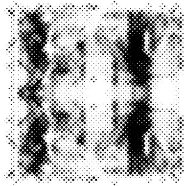 Noktalı soyut geometrik siyah beyaz arkaplan 