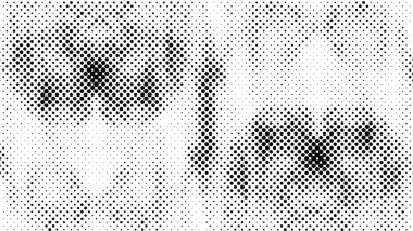 Noktalı soyut geometrik siyah beyaz arkaplan 