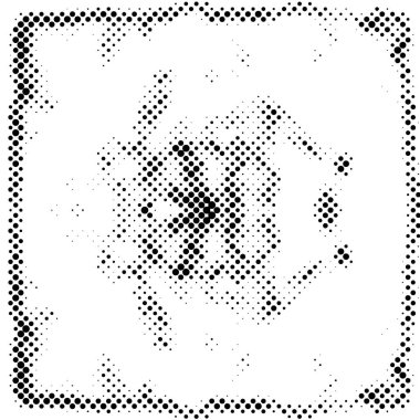 Yarı ton siyah beyaz arka plan. Noktalı monokrom dokusu.