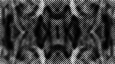noktalı siyah beyaz arkaplan, vektör çizimi. Soyut yarım ton arkaplan