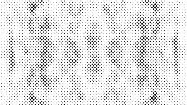 noktalı siyah beyaz arkaplan, vektör çizimi. Soyut yarım ton arkaplan