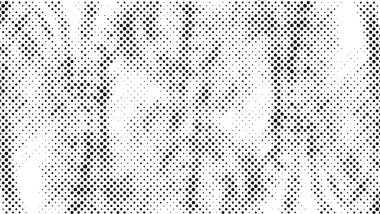 noktalı siyah beyaz arkaplan, vektör çizimi. Soyut yarım ton arkaplan