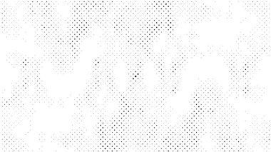 Kağıt ve tekstil baskısı için beyaz arkaplanda pürüzsüz yarım ton deseni görüldü