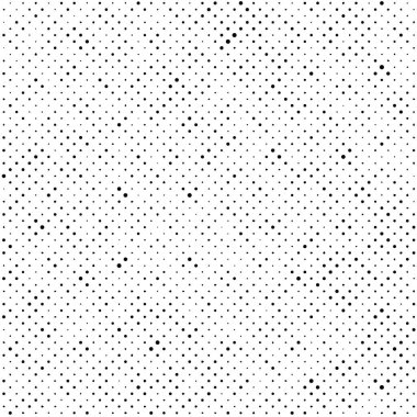 Vektör noktaları deseni, yarım ton siyah beyaz arkaplan.