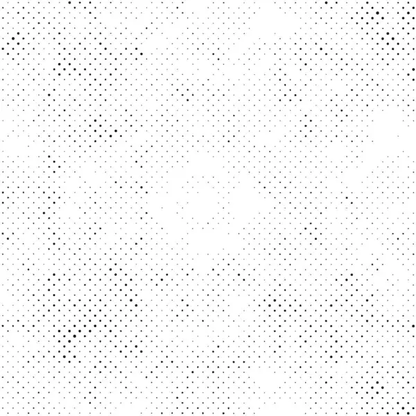 Sfondo Bianco Nero Monocromatico Texture Astratta Con Motivo Punti Grunge — Vettoriale Stock