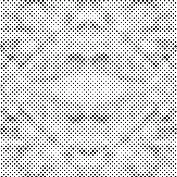 Fondo Semitono Blanco Negro Estampado Textura Monocromática Ilustración Vectorial — Vector de stock