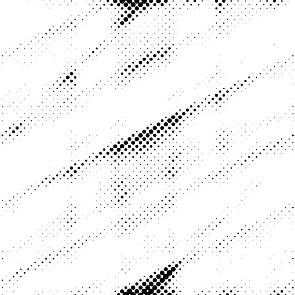 Seamless Halftone Spotted Pattern White Background Paper Textile Printing — Stock Vector