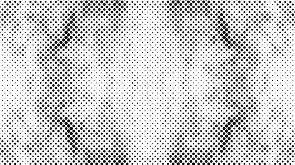 Διανυσματικές Κουκκίδες Μοτίβο Μαύρο Και Άσπρο Φόντο Halftone — Διανυσματικό Αρχείο
