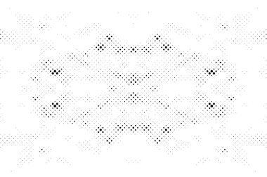 siyah ve beyaz geometrik noktalı modern desen 