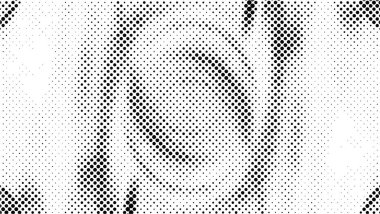 siyah ve beyaz geometrik noktalı modern desen 