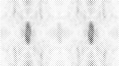 Soyut noktalı grunge arkaplanı, vektör illüstrasyonu. Yaratıcı yarım ton arkaplan