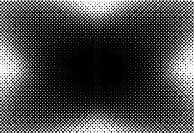 siyah beyaz boya dokusu, grunge arkaplanı, vektör illüstrasyonu 