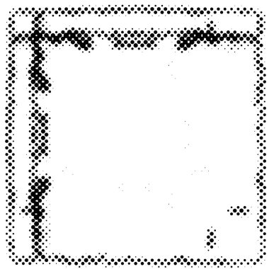  Siyah ve beyaz noktalı soyut arkaplanın vektör çizimi