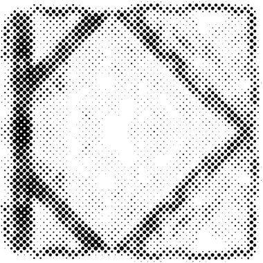 Beyaz arkaplanda siyah noktalı grunge deseni 